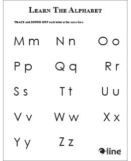 A-L Handwriting Sheet