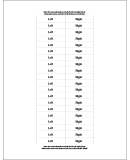 5-Tab Index Template